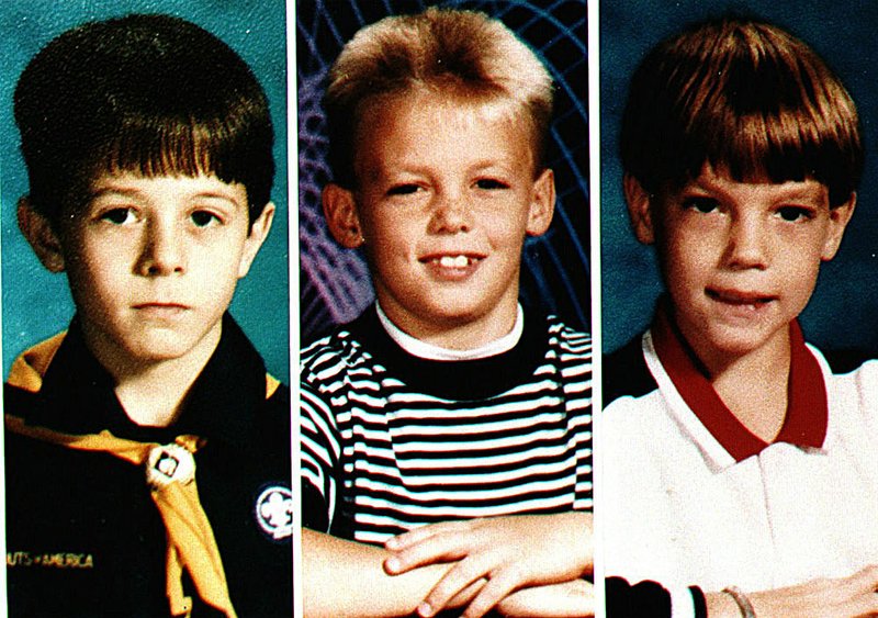  Left to Right Michael Moore, Steve Branch and Chris Byers. 3 West Memphis boys killed in May 1993. Handout photos.