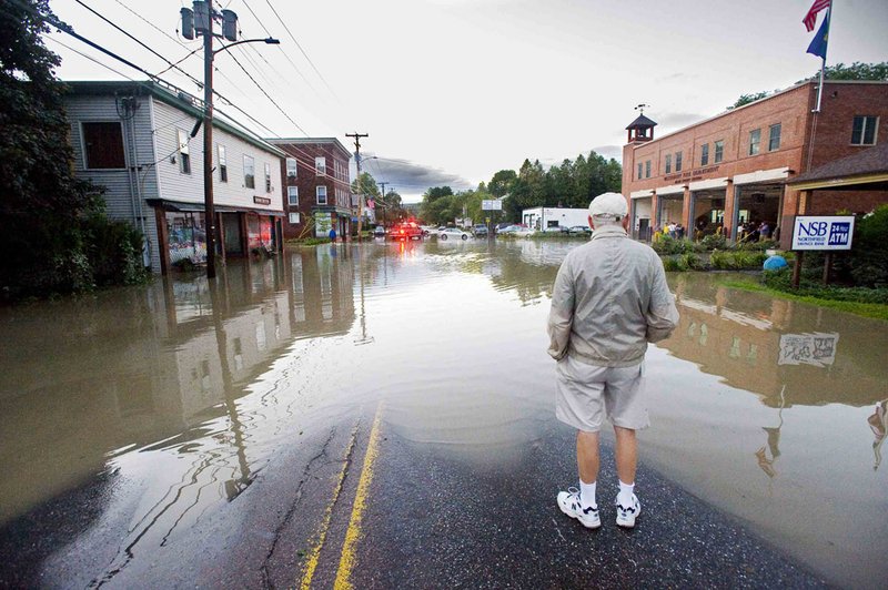 Governor: Historic flooding in Vermont because of Irene | The Arkansas ...