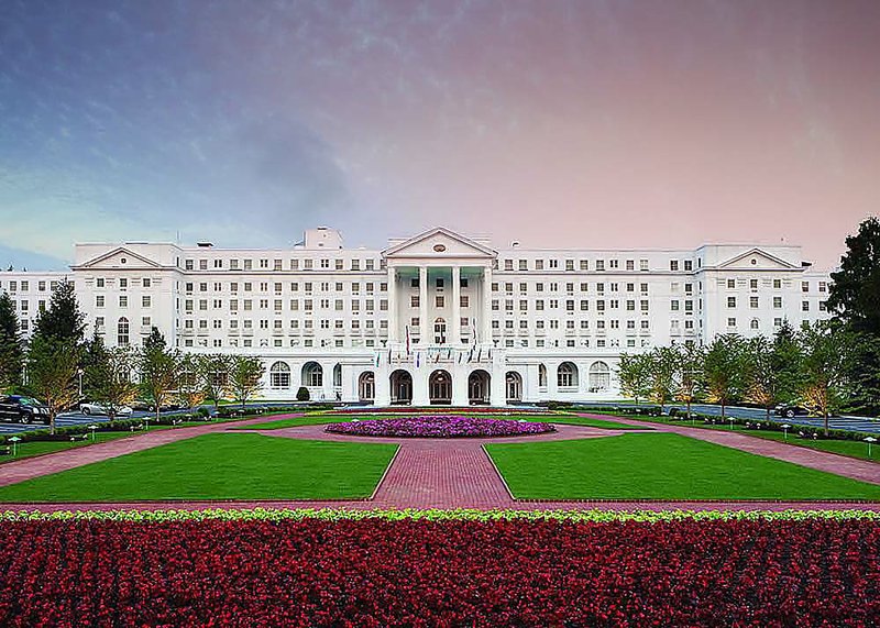  Formal flower beds frame the approach to The Greenbrier's grand front entrance. Photo credit The Greenbrier.
Greenbrier Resort travel
greenbrier - exterior resort travel