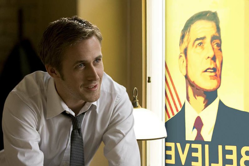 Stephen Meyers (Ryan Gosling) is an up-and-coming political campaign strategist whose naive enthusiasm is repaid with disappointment in George Clooney’s political thriller The Ides of March. 