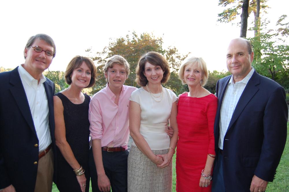 Dr. Barry and Druann Baskin, Louis and Lisenne Rockefeller, and Vicky and Mark 
Saviers