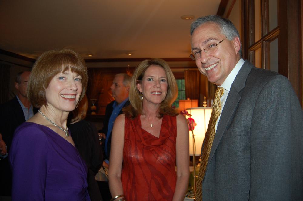 Patti Bailey (center) with Lana and Dr. Dan Rahn