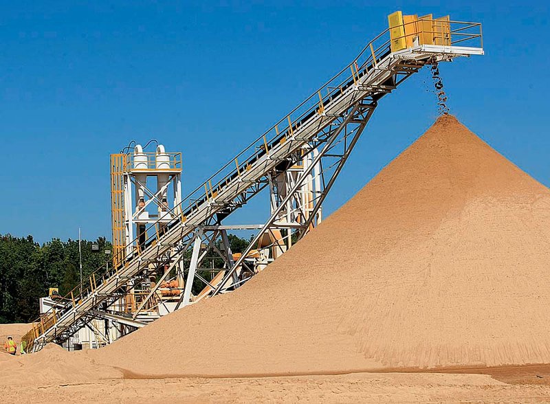 Fracking explosion is raising sand Northwest Arkansas DemocratGazette