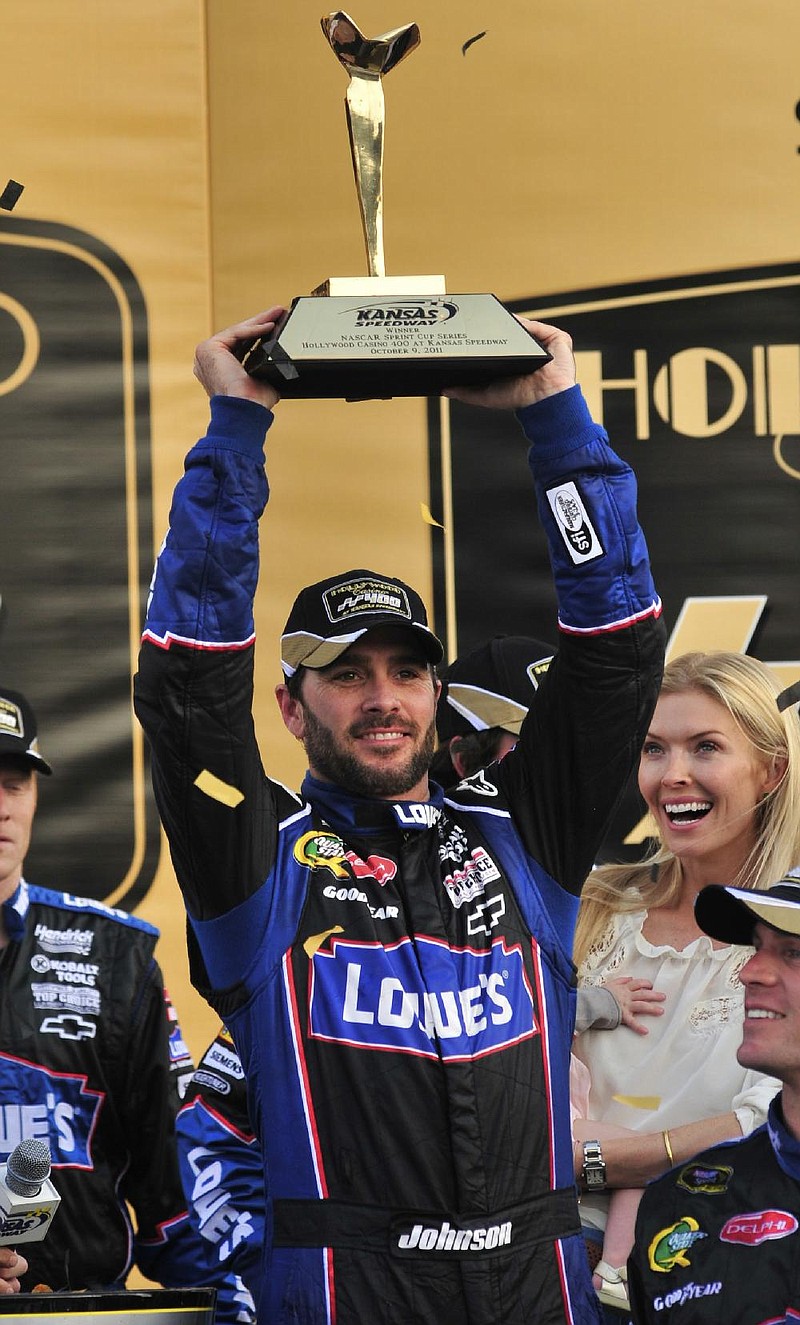 Johnson wins eyes sixth title Northwest Arkansas Democrat Gazette