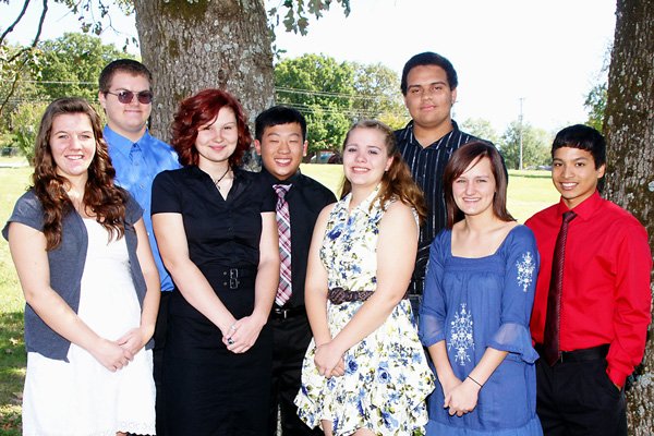 Photo by James Garner
Decatur’s homecoming queen candidates are Seanna Shaw, pictured with escort Elijah McIver; Faerlyn Hunter, with escort Yuepheng Vang; Chynna Harrington, with escort Avery Clay; and Kourtnee Funk, with escort Joe Castaneda.
