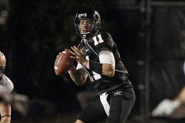 Vanderbilt quarterback Jordan Rodgers, the younger brother of NFL quarterback Aaron Rodgers, will make his first SEC start Saturday when the Commodores host No. 10 Arkansas. 