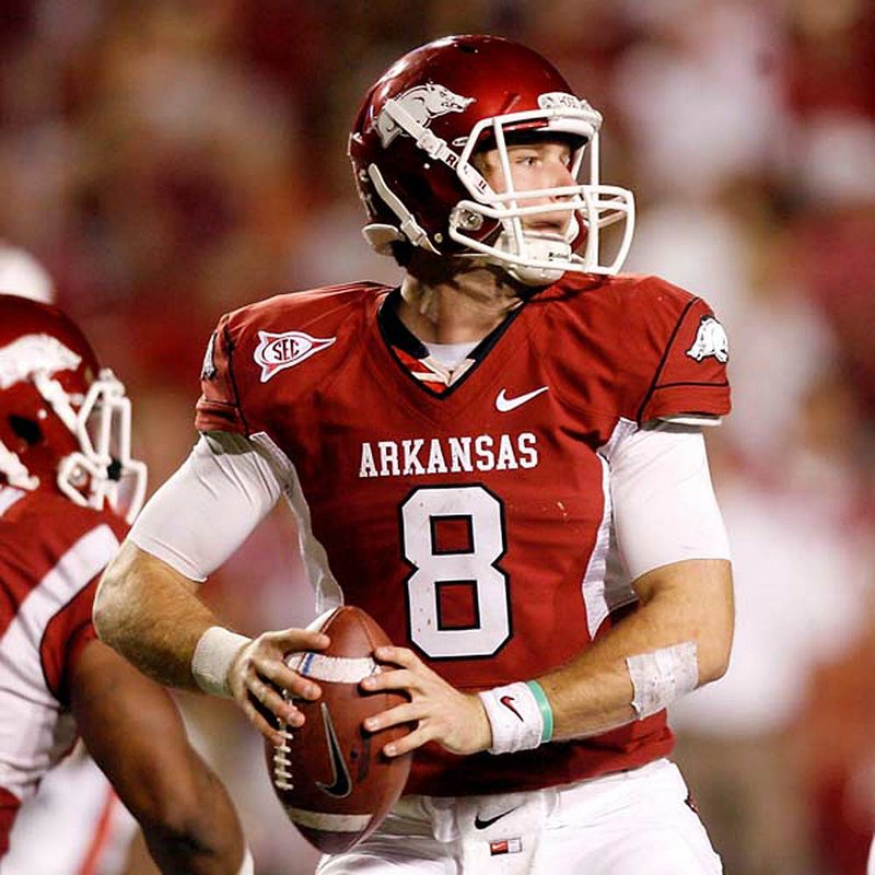Arkansas quarterback Tyler Wilson is one of only four quarterbacks in the SEC to start every game this season.