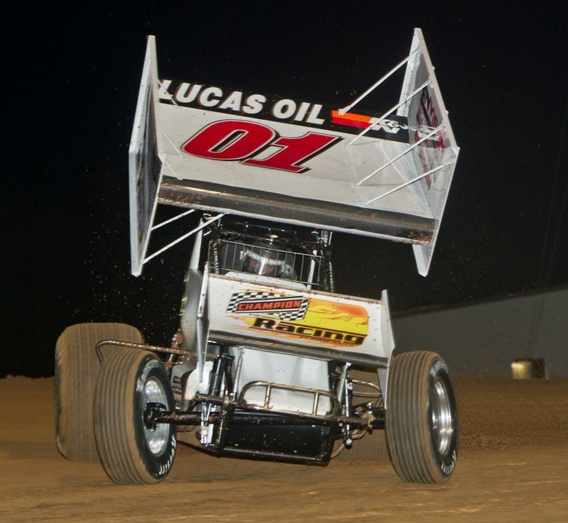 Paul McMahan of Hendersonville, Tenn., practices Wednesday at Little Rock’s I-30 Speedway in preparation for the 24th annual Comp Cams Short Track Nationals, which began Thursday night. McMahan won the event in 2002. 