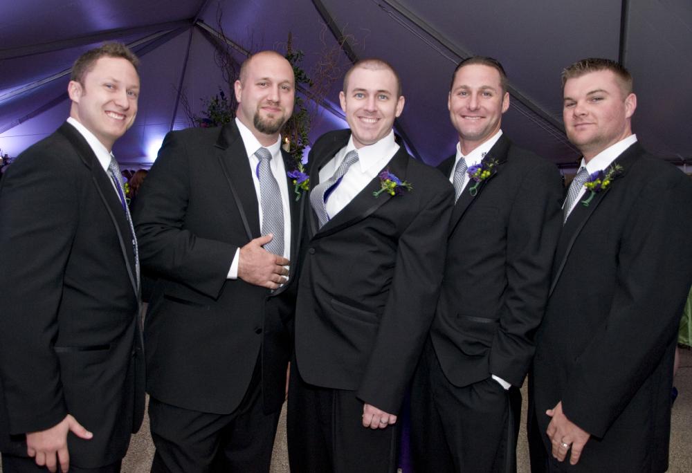 Arkansas Democrat-Gazette/CARY JENKINS
 

Michael Hill of Flowery Branch, Ga.;  Drew Smith of Hattiesburg, Miss.;  Tom Rsh of Inwood, W.Va.;  Jaspm Dejong of Tiburon, Calif.; and Jeremy Boltersdorf of Chesapeake, Va.