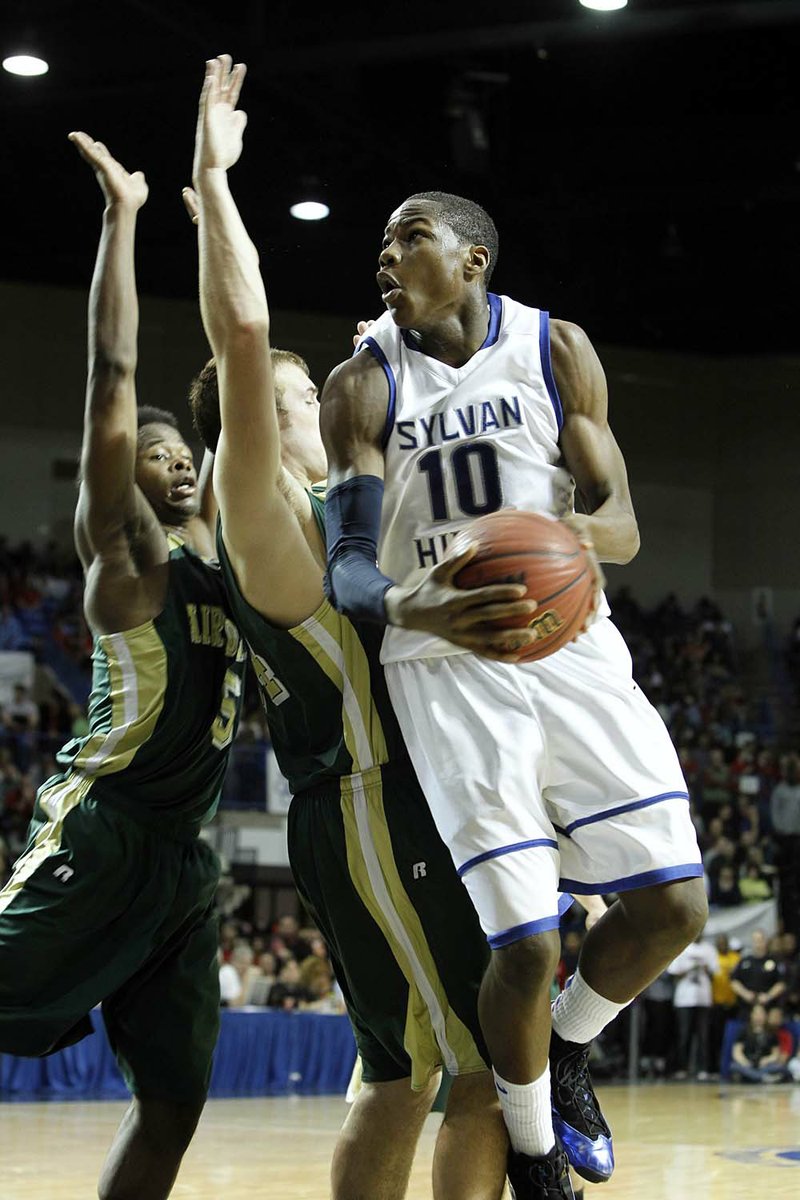  Sylvan Hills and Archie Goodwin will play their home games on the high school court instead of an earlier consideration that would move the games to the middle school. 