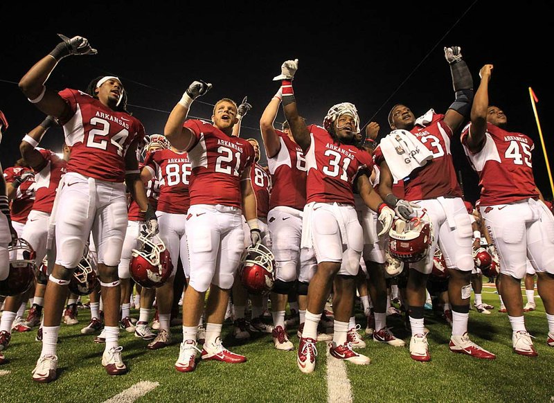 Arkansas heading to the Cotton Bowl