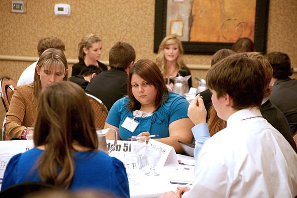 Jayme Burden was one of five Decatur students to participate in the student congress earlier this month.