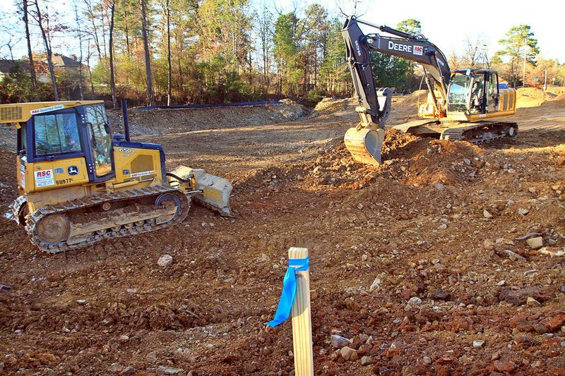 Work begins on a new fire station on Taylor Loop and Hinson Rd in Little Rock