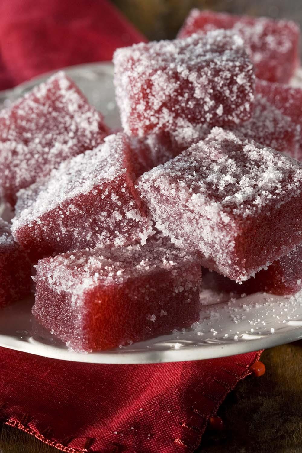 Cranberry season is here: Fresh is best so stock up on bags of the ruby-red jewels. Here, cranberry fruit jellies are a candy version of the traditional Thanksgiving condiment. (Tammy Ljungblad/Kansas City Star/MCT)