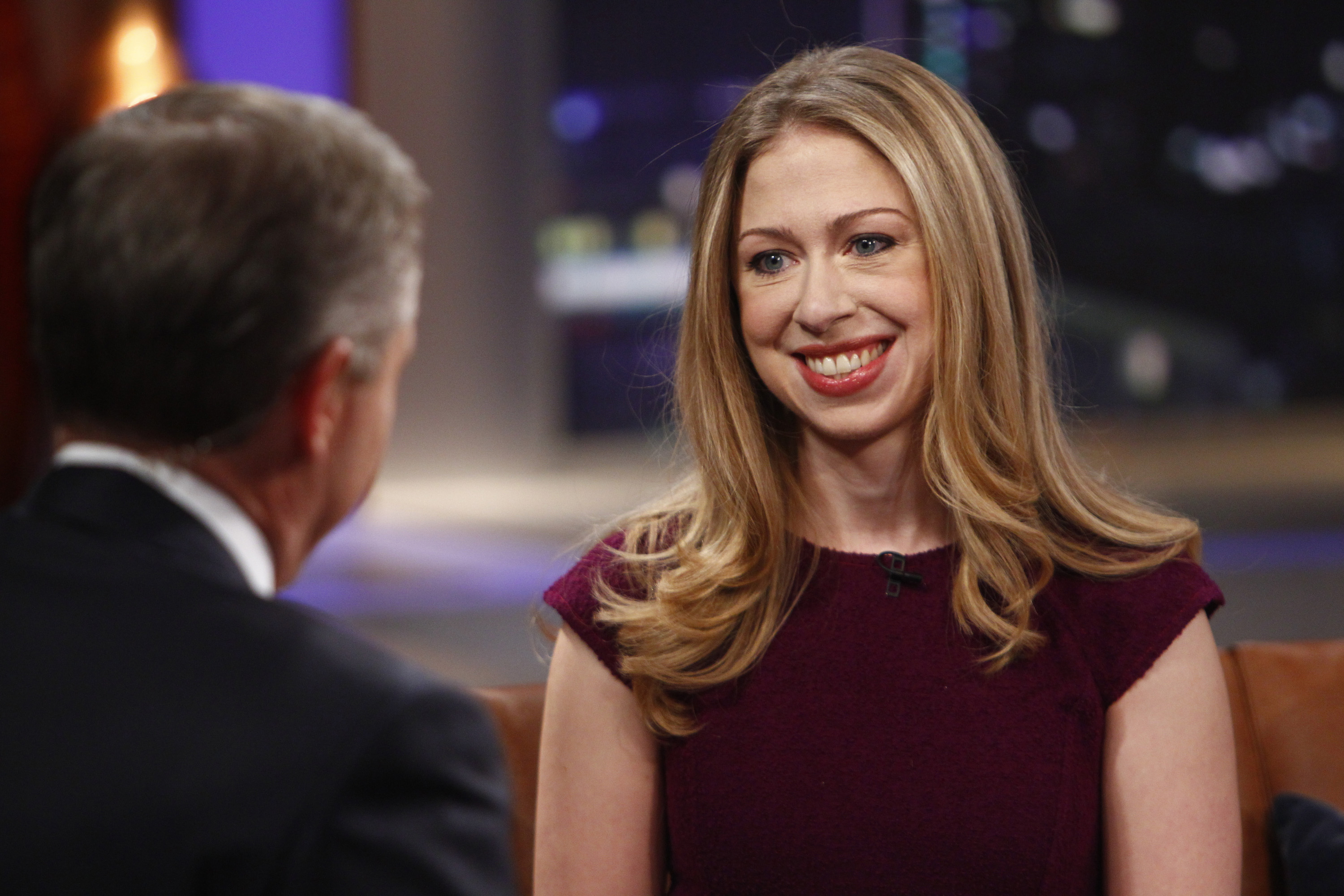 2011 | Brian Williams interviews Chelsea Clinton on "Rock Center with Brian Williams."