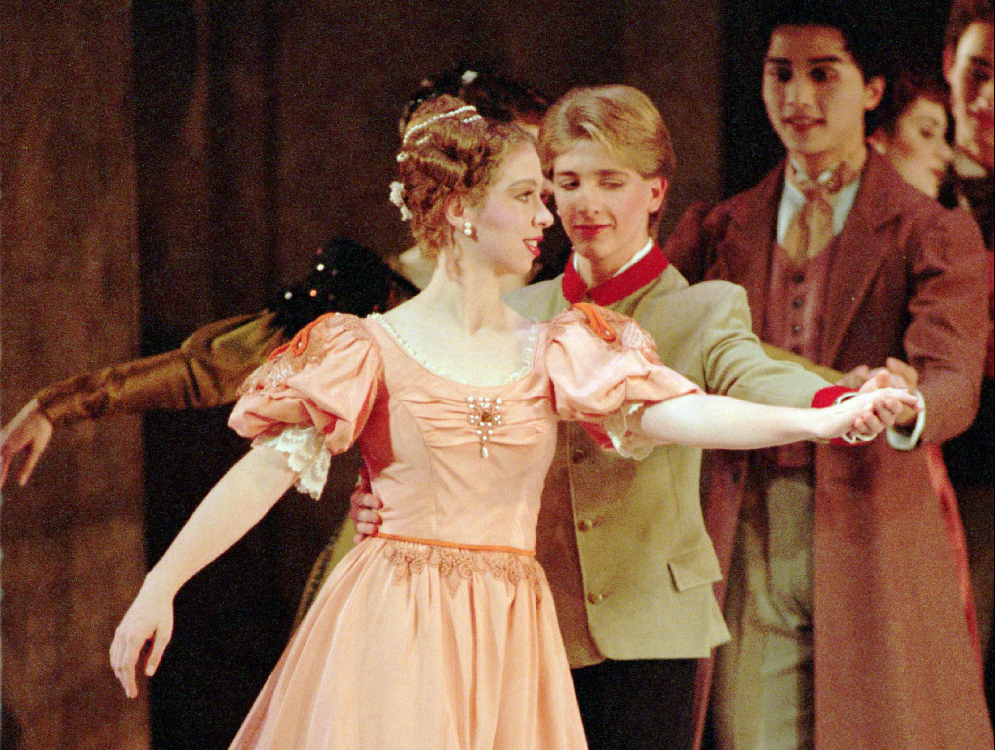 1993 | Chelsea Clinton, 13, daughter of President Clinton, rehearses in Washington Ballet's holiday production of