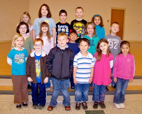 Shining Stars at Gentry Primary School for the week of Dec. 5-9