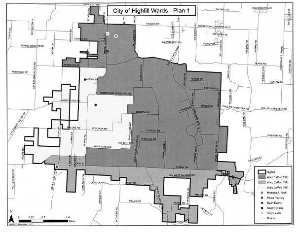 Proposed Ward Boundary Option 1
