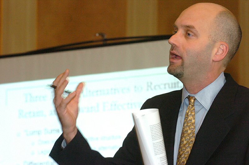 “I’m cautious about just ranking and making any assumptions about school effectiveness,” Gary Ritter, shown in 2007, said of the Iowa Test results. 