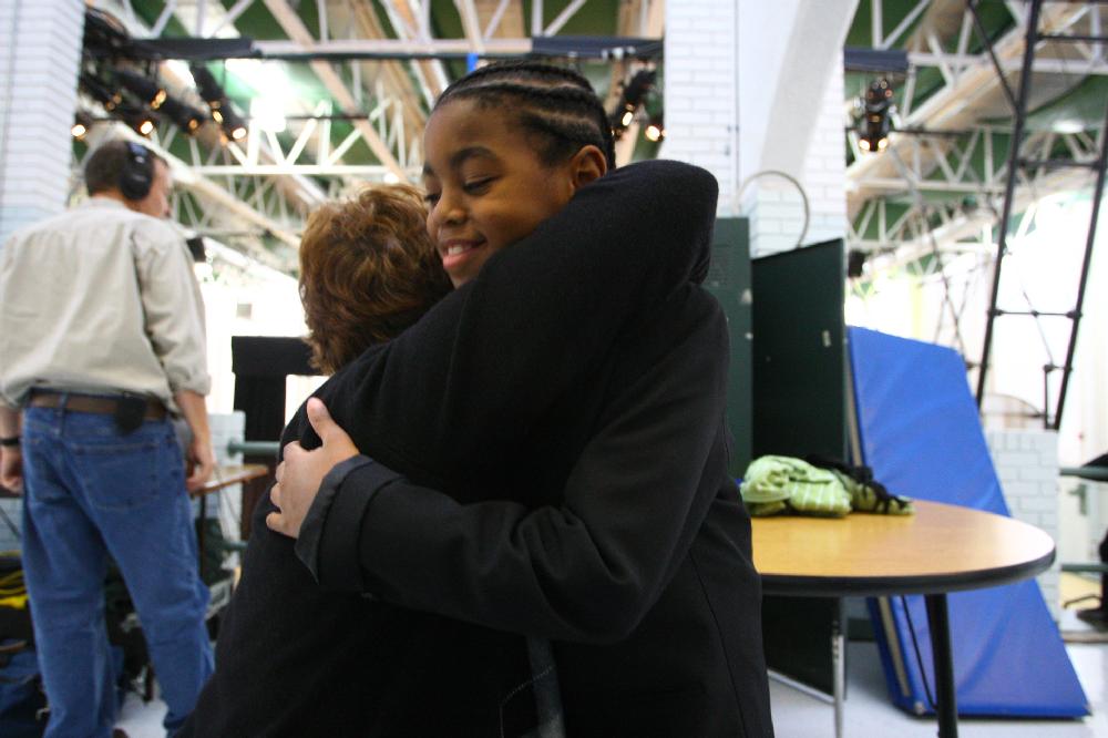 Arkansas Democrat-Gazette/STEPHEN B. THORNTON --1-13-12--
A presentation celebrating of Dr. King's life and work Friday afternoon at Booker Arts Magnet Elementary School in Little Rock. The musical play tin Luther King, Jr. The Story of a Dream