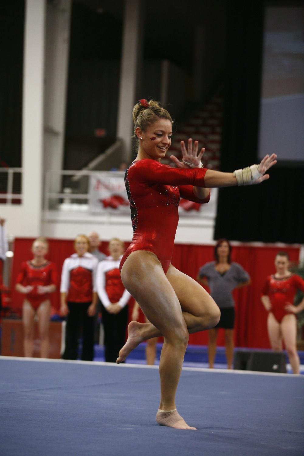 Arkansas vs Kentucky Gymnastics | The Arkansas Democrat-Gazette ...