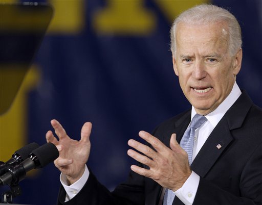 Vice President Joe Biden :   JAY LAPRETE / AP