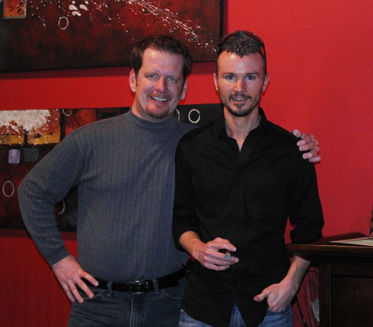 Michael Davis and Michael Peace