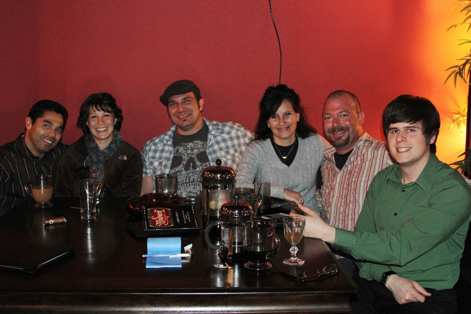 J. Arturo Torres Fdz., Maritza Dominguez, Matt Kirchner, Sande Culhane, Scott Culhane and Steven Davis