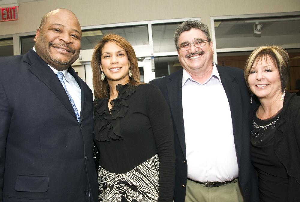 Arkansas Democrat-Gazette/CARY JENKINS
Keith Jackson, Shelly North and DAvid and Stephanie Petray