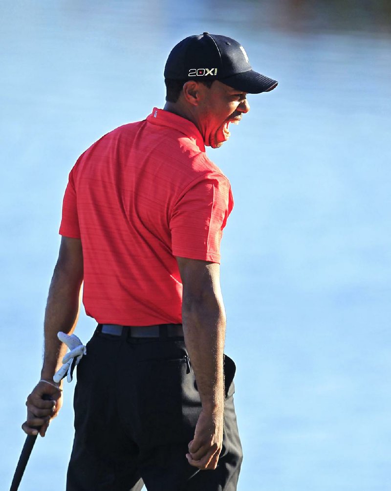 Tiger Woods closed with a 2-under-par 70 and won the Arnold Palmer Invitational on Sunday at Bay Hill in Orlando, Fla., beating Graeme McDowell by five strokes for his first PGA victory since 2009. 