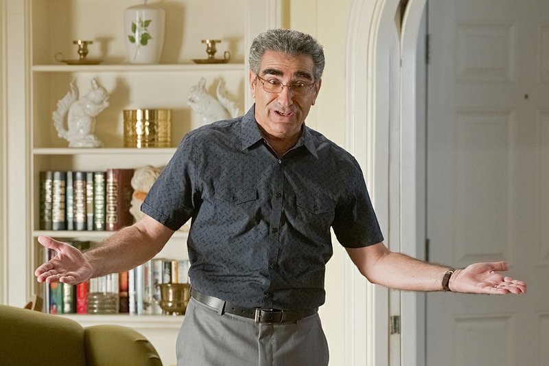 Eugene Levy somehow manages to retain his dignity as he returns in his familiar role as Jim’s dad in American Reunion. 