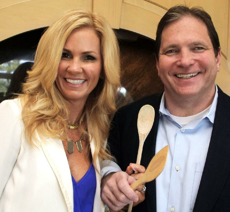 Kim and Steve Carleson are one of three couples who live in Chenal Downs and will be hosting Cooks Tour, which benefits the Winthrop P. Rockefeller Cancer Institute. 