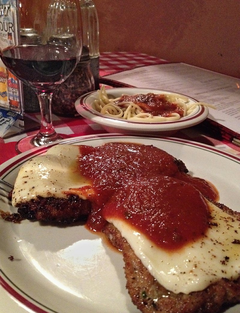 If I tell you the Veal Roma at The Villa is the best in the city, don’t shoot me. 