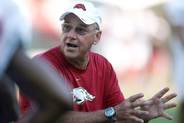 Former Arkansas assistant coach John L. Smith is returning to the Razorbacks’ program after being named head coach Monday. 