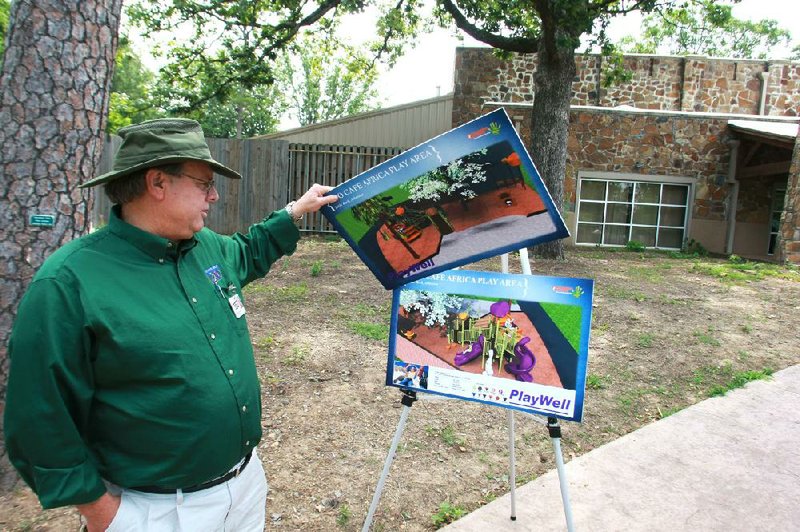 Mike Blakely, director of the Little Rock Zoo, in a 2012 file photo. 