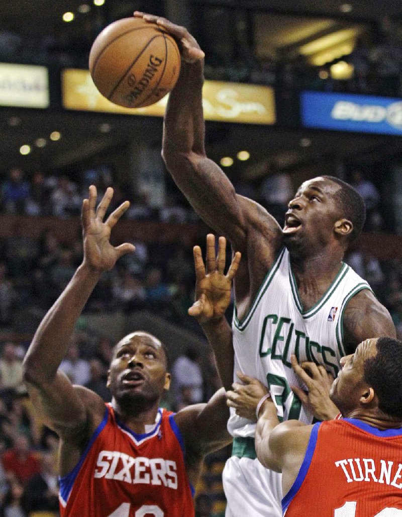 Boston forward Brandon Bass scored 27 points in the Celtics’ 101-85 victory over the Philadelphia 76ers on Monday during Game 5 of the Eastern Conference semifinals in Boston. 