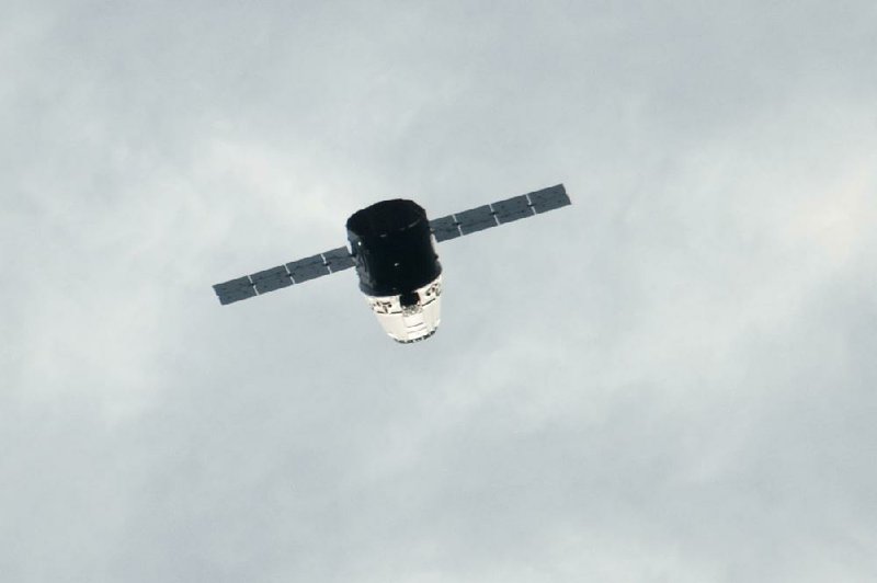 The SpaceX Dragon commercial cargo spacecraft approaches the International Space Station on Thursday for a series of tests to clear it for its final rendezvous and grapple today. 