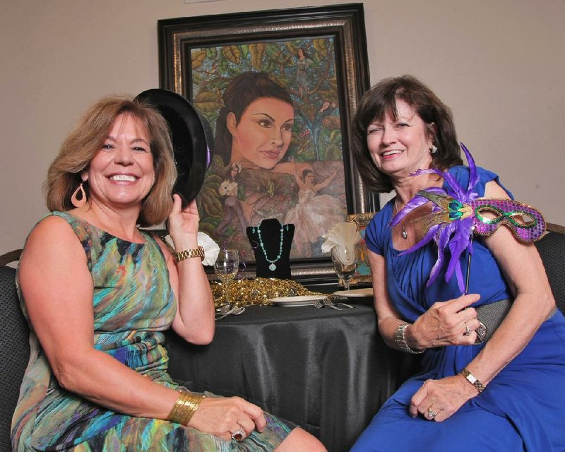 Singing, dancing and a few heart-tugging moments are on the bill for Curtain Call for a Cause. This is the second year for this theatrical fundraiser for Arkansas Enterprises for the Developmentally Disabled, headed up by volunteers Carol Slattery (left) and Gayla Jungmeyer. 