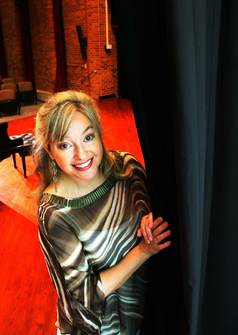Classically trained soprano Deleen Davidson works to enrich the lives of Arkansans through performance and written arts. 