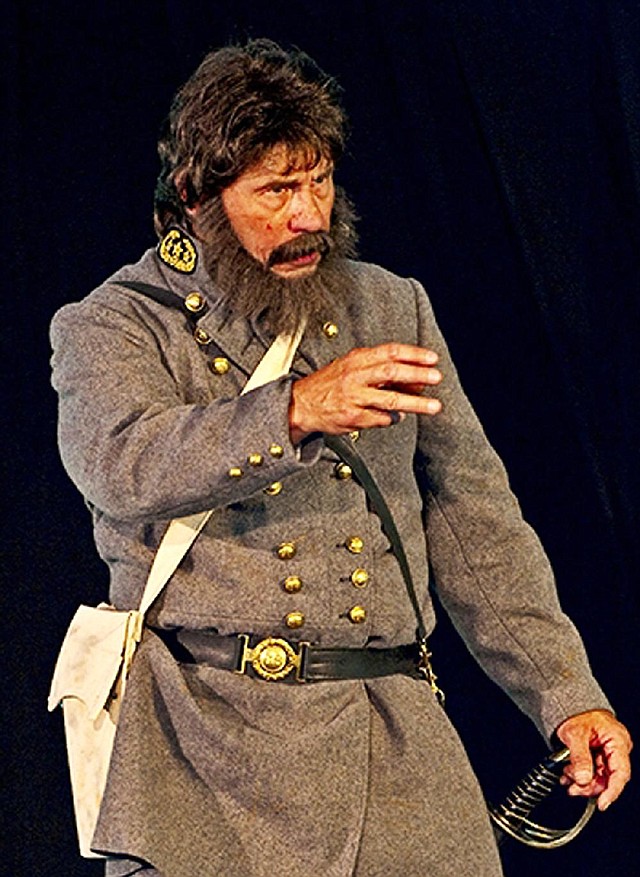 Doug Mishler as Gen. Thomas “Stonewall” Jackson will “headline” the 12th annual Natural State Chautauqua this week at the Arkansas Museum of Natural Resources in Smackover. 