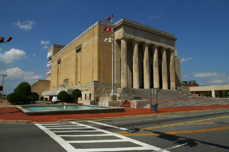 The Robinson Center Auditorium in downtown Little Rock.