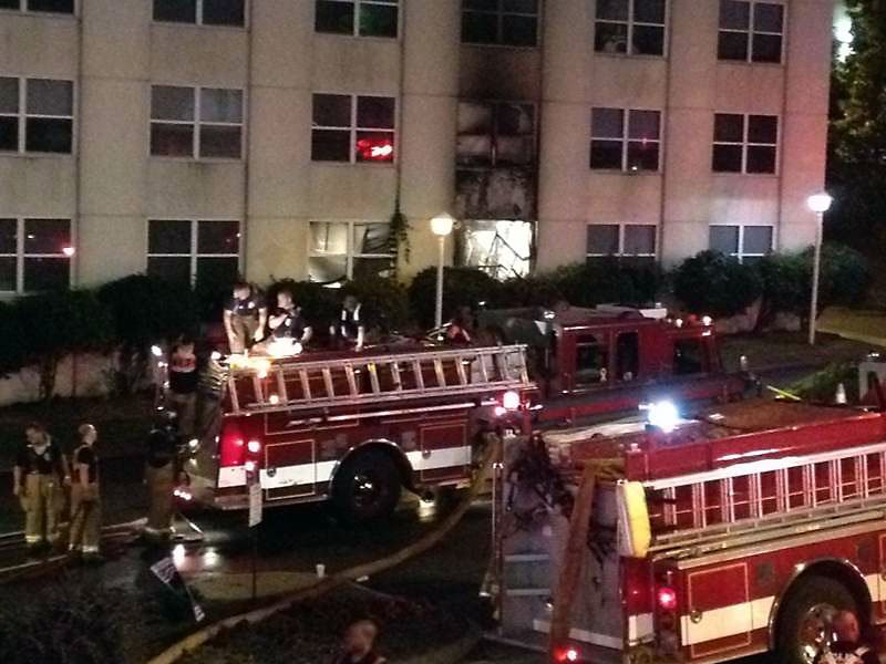VIDEO Several injured in Little Rock apartment fire