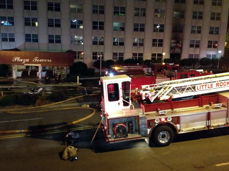 VIDEO Several injured in Little Rock apartment fire The Arkansas