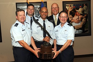 LRAFB Community Council receives Abilene Trophy | The Arkansas Democrat ...