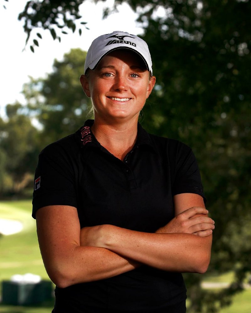 Arkansas Democrat-Gazette/JASON IVESTER --09/07/11--
LPGA Pro-Am at Pinnacle Country Club in Rogers on Wednesday, Sept. 7, 2011
Stacy Lewis