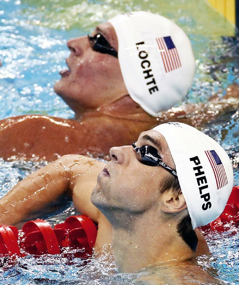 Michael Phelps will face rival Ryan Lochte today in the 400-individual medley at the U.S. Olympic trials in Omaha, Neb. 