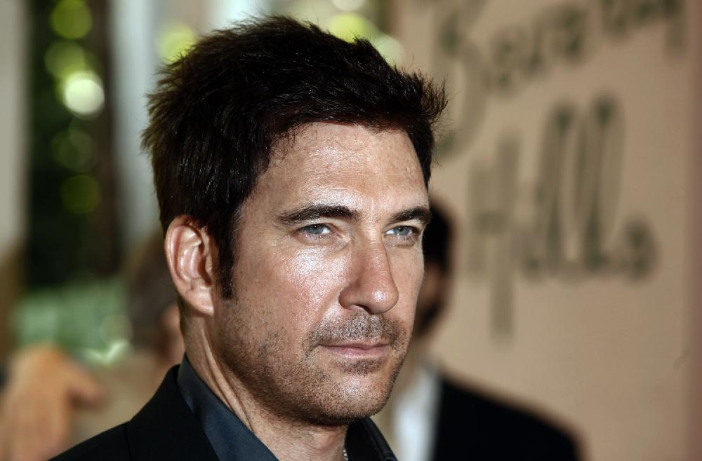 FILE - In this Aug. 11, 2009 file photo, actor Dylan McDermott arrives at the Hollywood Foreign Press Annual Installation luncheon in Beverly Hills, Calif. A reopened police investigation in Connecticut has concluded that McDermott's mother was killed by her gangster boyfriend in 1967. The Republican-American newspaper reports Waterbury, Conn., police reopened the investigation last year into Diane McDermott's death after Dylan McDermott contacted them with questions. (AP Photo/Matt Sayles, File)