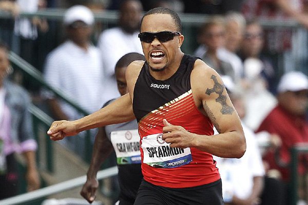 Wallace Spearmon is headed back to the Olympics after finishing first in the men’s 200-meter final Sunday. Spearmon finished in 19.82 seconds and will join the U.S. team in London. 