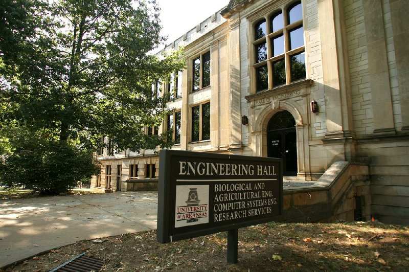 John A. White Jr. Engineering Hall at the University of Arkansas at Fayetteville, built in 1927, will undergo renovation that will include an addition to be built in phases. 