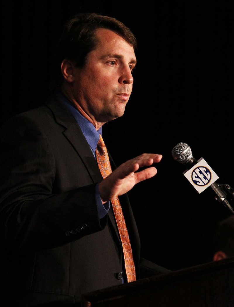 Florida Coach Will Muschamp, starting his second season with the Gators, said the first year was frustrating, disappointing and didn’t meet the expectation level at the school. 